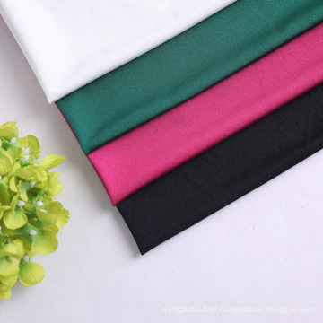 Polyester 75D Knitted Semi Gloss Ice Silk Fabric